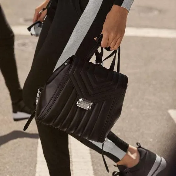 Whitney Quilted Leather Backpack