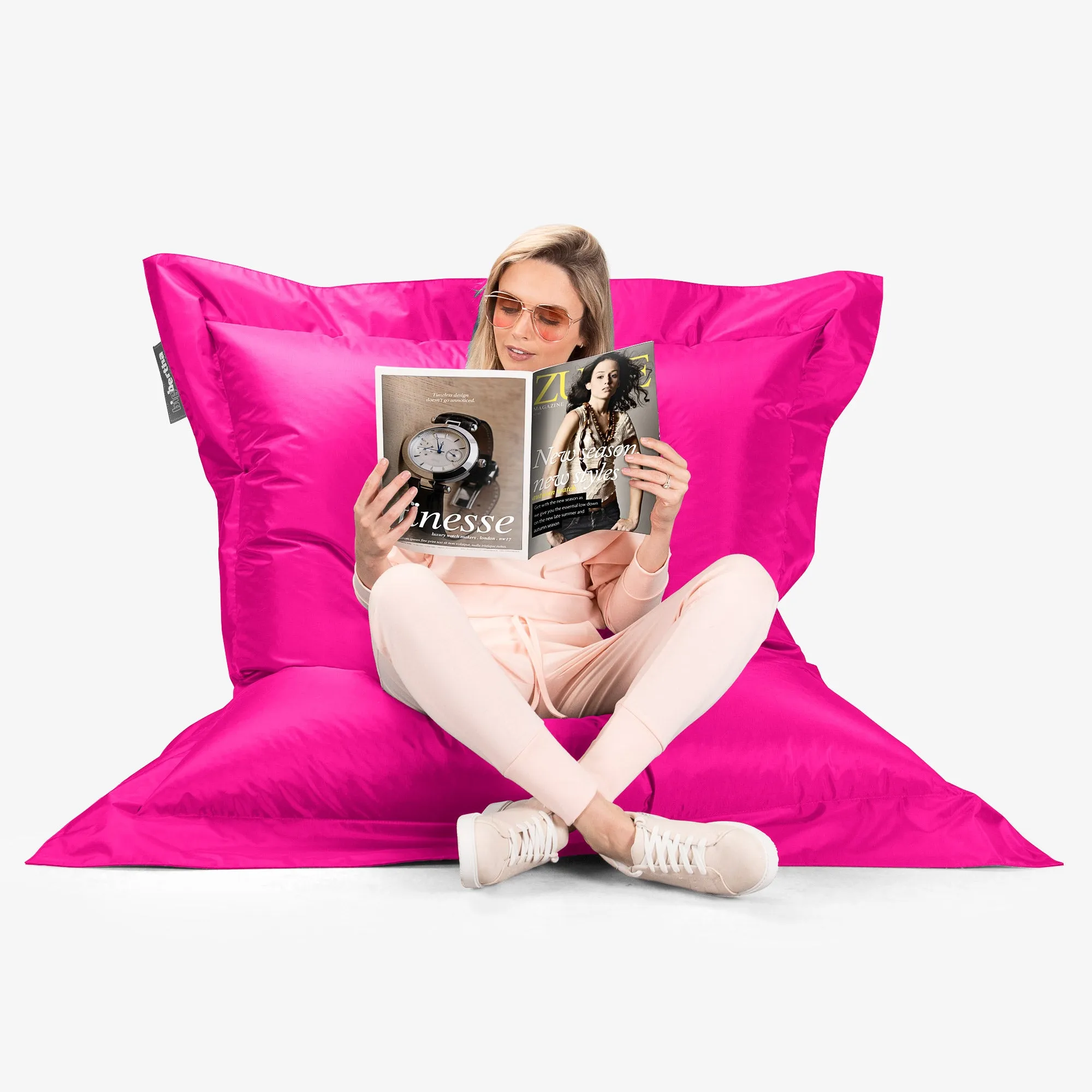 XXL Giant Outdoor Bean Bag - SmartCanvas™ Cerise Pink