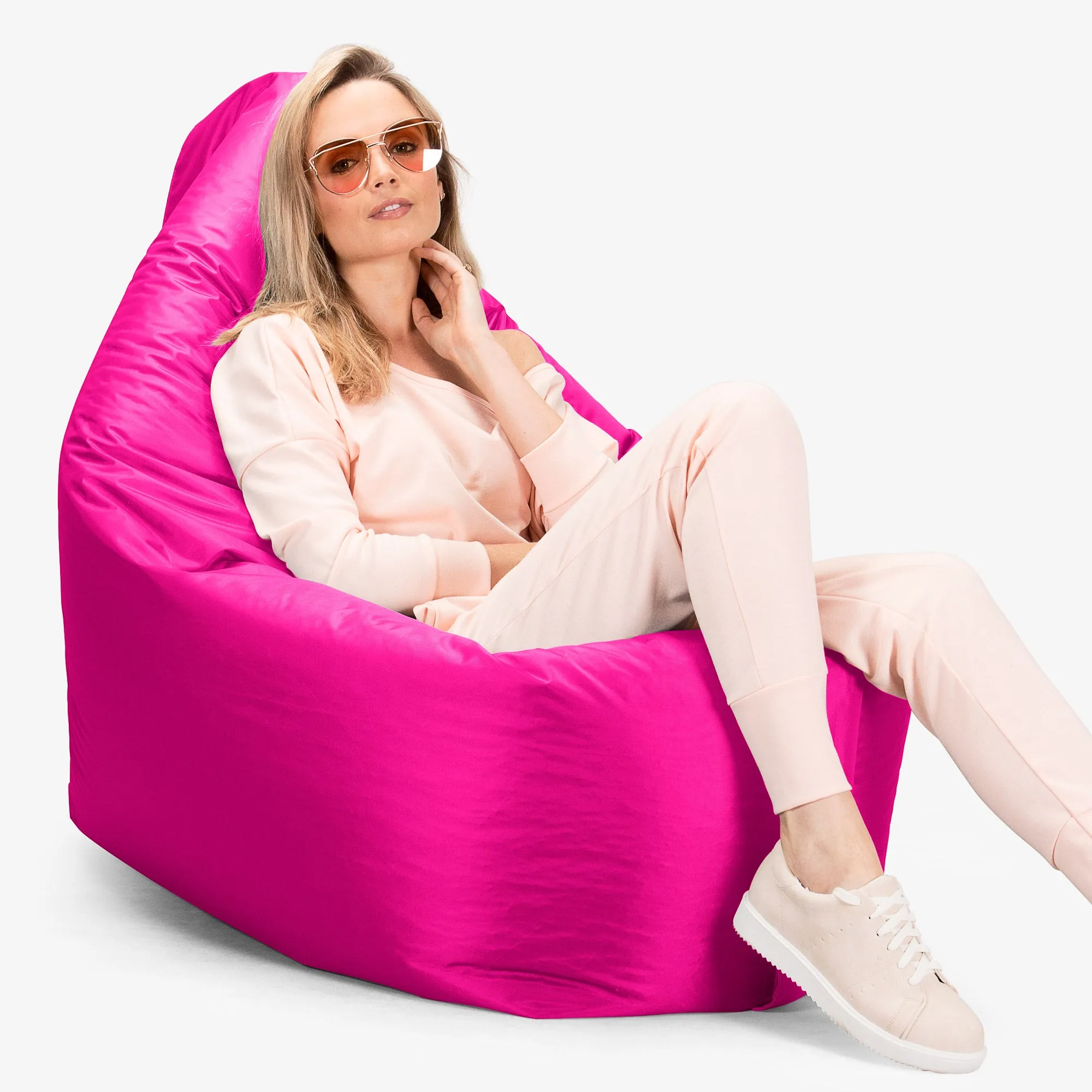 XXL Giant Outdoor Bean Bag - SmartCanvas™ Cerise Pink