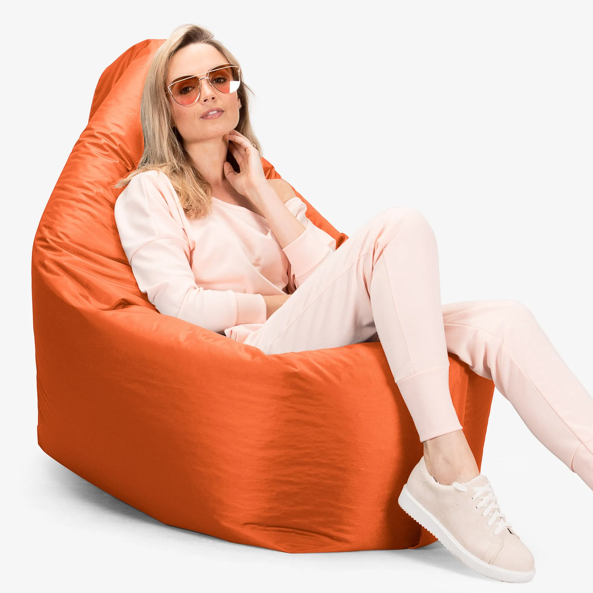 XXL Giant Outdoor Bean Bag - SmartCanvas™ Orange